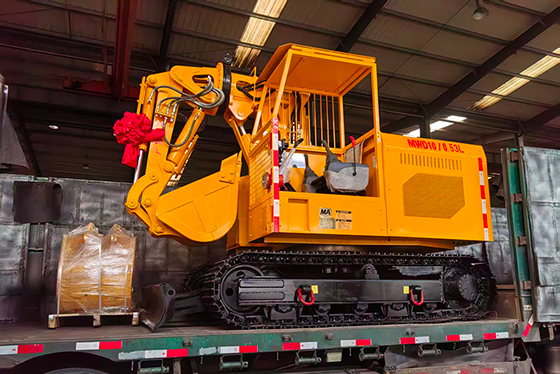 矿安机电煤矿液压挖掘机成功交付中煤三建，助力能源建设高质量发展